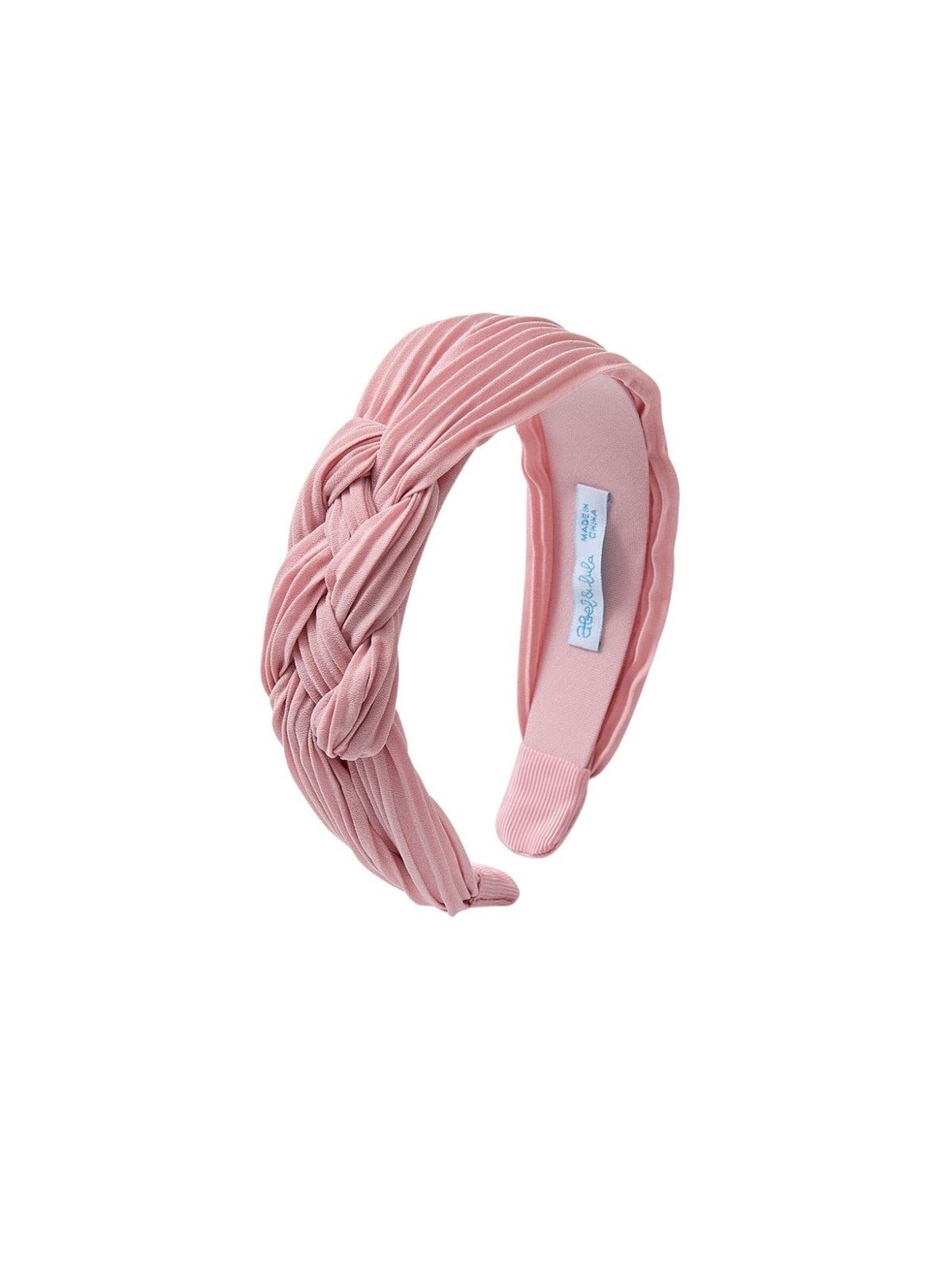 Bandolete plissada Rosa (Rosa)  para Menina - Abel & Lula