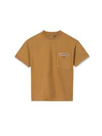 Camiseta m/c contrastes Dijon (Amarelo Ocre)  para Menino - Mayoral