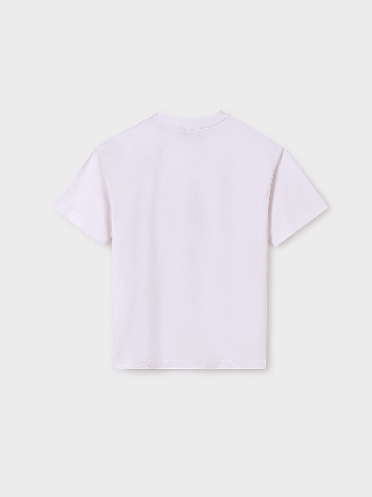 Camiseta m/c "no distance" Branco (Branco)  para Menino - Mayoral