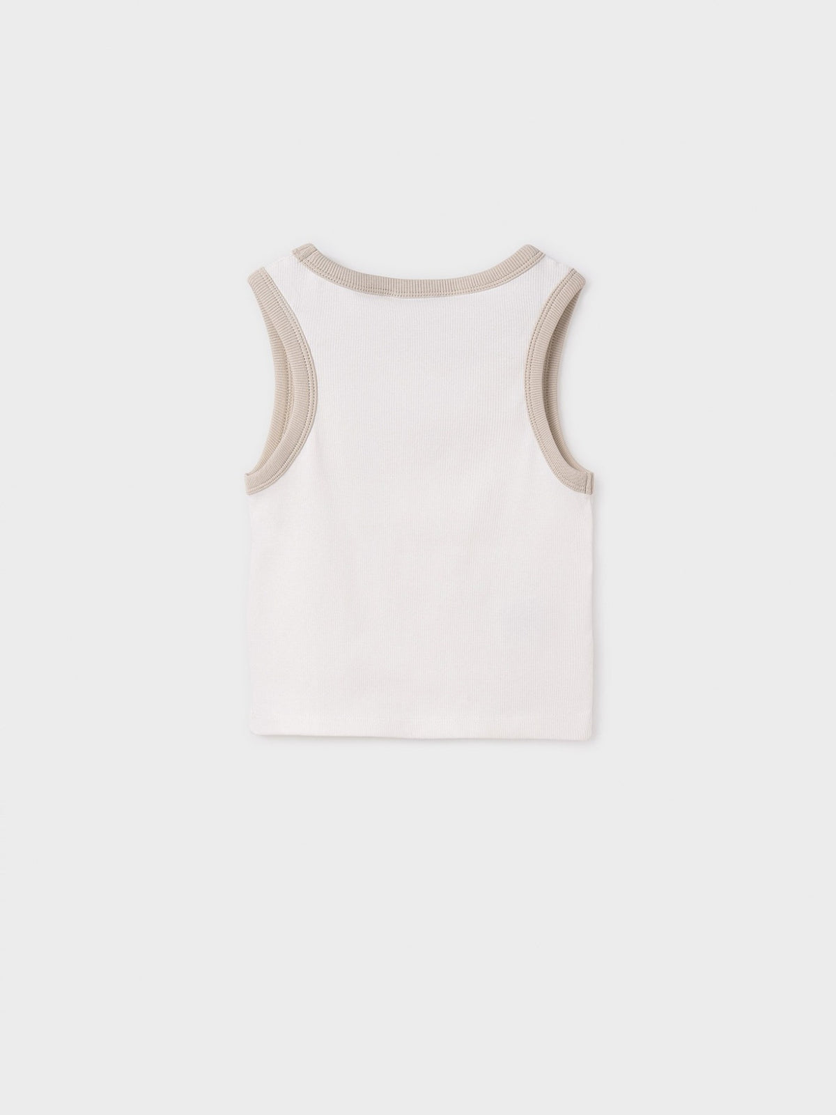 Blusa alças bordadas Crú (Creme / Pérola)  para Menina - Mayoral