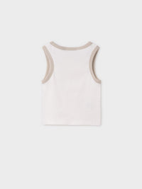 Blusa alças bordadas Crú (Creme / Pérola)  para Menina - Mayoral
