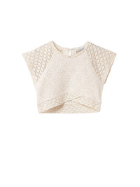 Top punto calado Osso (Bege)  para Menina - Mayoral