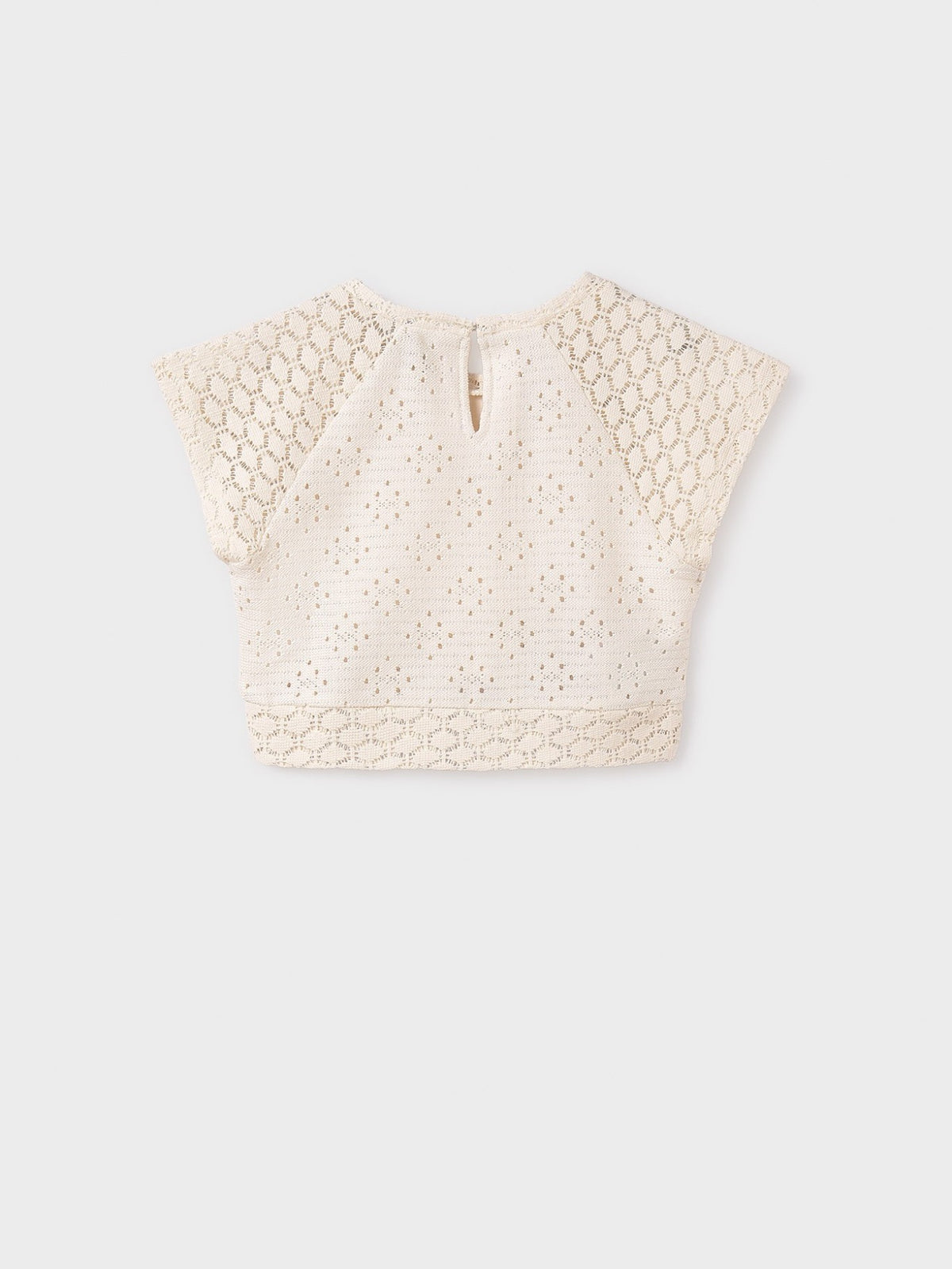 Top punto calado Osso (Bege)  para Menina - Mayoral