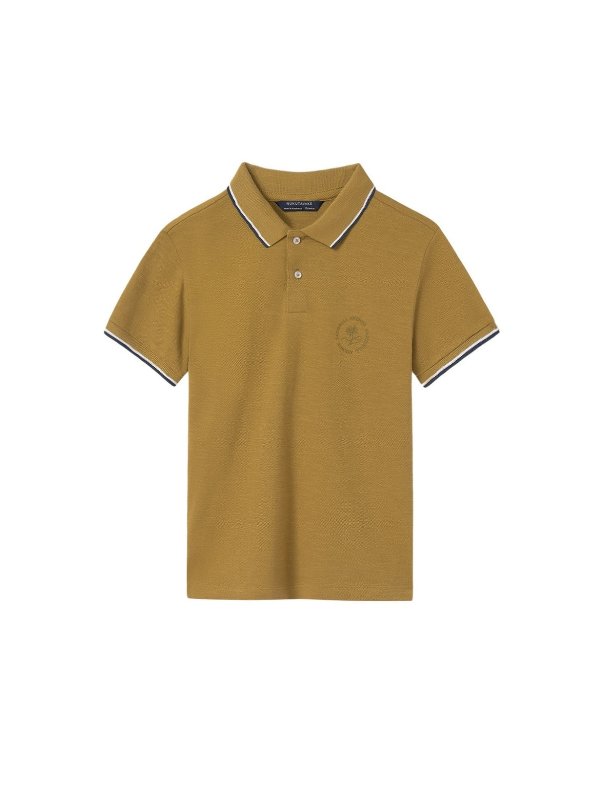 Polo m/curta print Duna (Castanho Claro)  para Menino - Mayoral