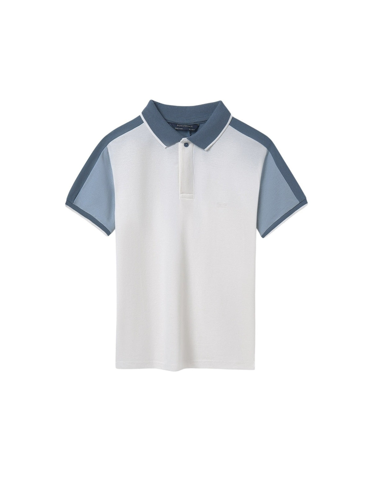 Polo m/curta combinado Nata-pérol (Creme / Pérola)  para Menino - Mayoral