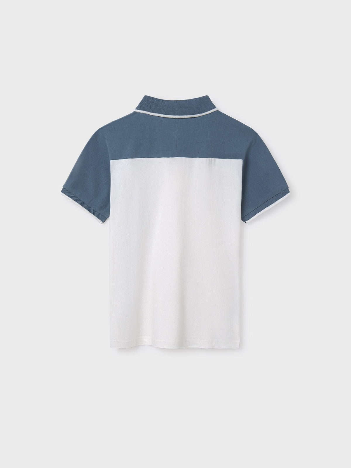 Polo m/curta combinado Nata-pérol (Creme / Pérola)  para Menino - Mayoral