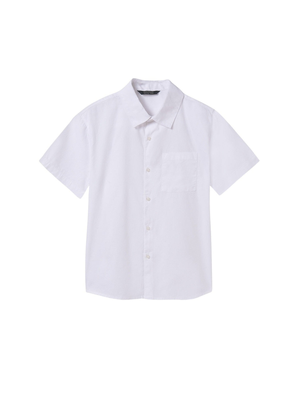 Camisa m/curta clássica Branco (Branco)  para Menino - Mayoral