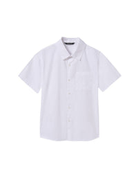 Camisa m/curta clássica Branco (Branco)  para Menino - Mayoral