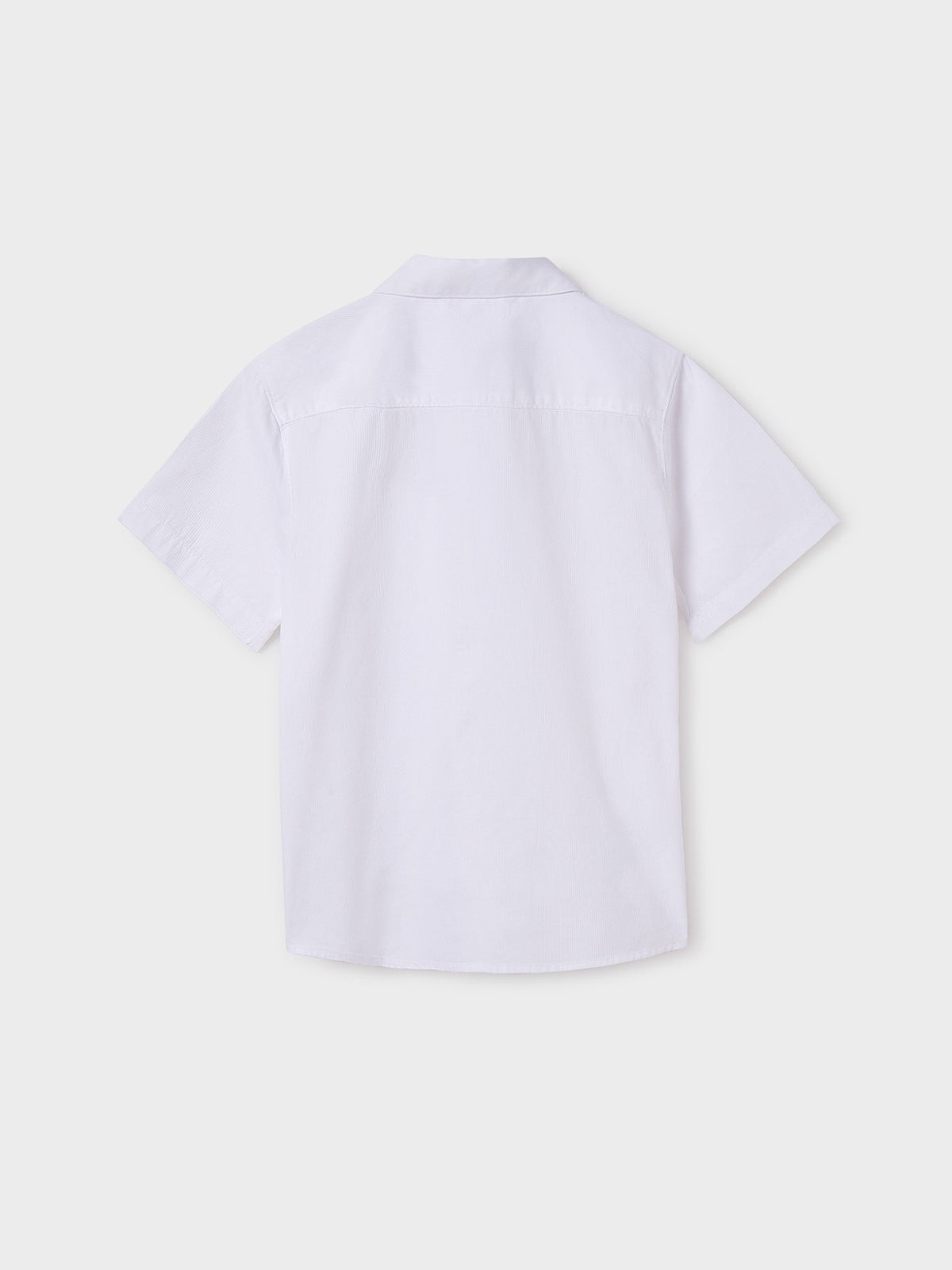 Camisa m/curta clássica Branco (Branco)  para Menino - Mayoral