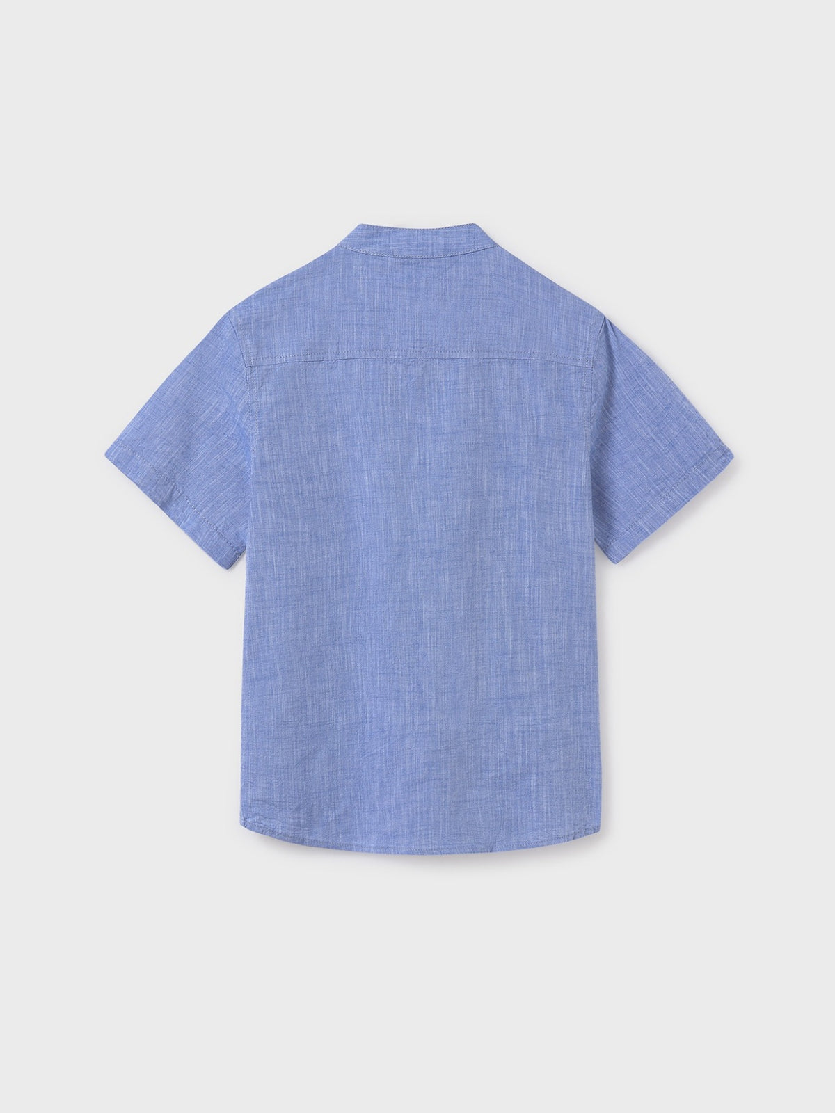 Camisa m/curta gola mao Azur (Azul)  para Menino - Mayoral