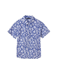 Camisa m/curta estampada Azur (Azul)  para Menino - Mayoral