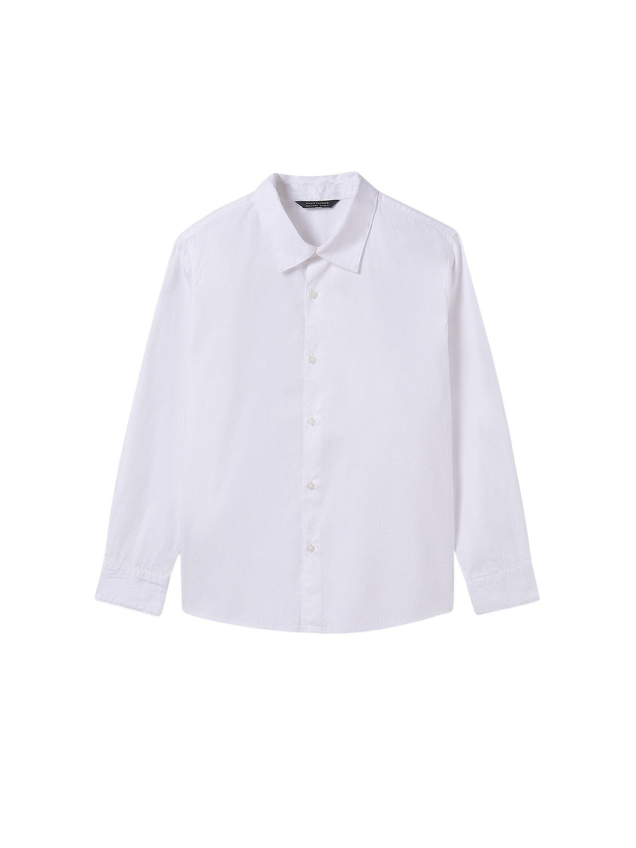 Camisa m/comp. vestir Branco (Branco)  para Menino - Mayoral
