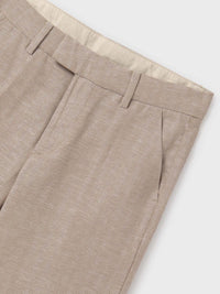 Calção natural suiting Camel (Castanho Claro)  para Menino - Mayoral
