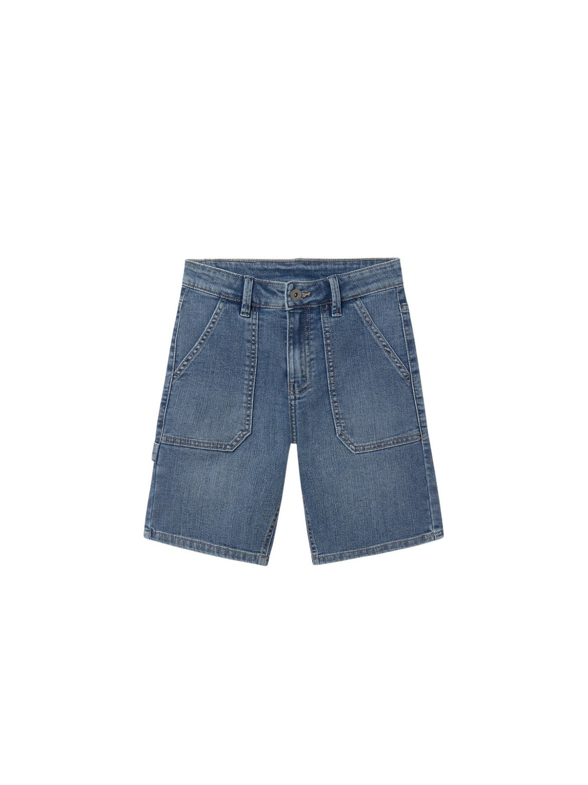 Bermuda denim worker Base (Ganga c/ Lavagem)  para Menino - Mayoral