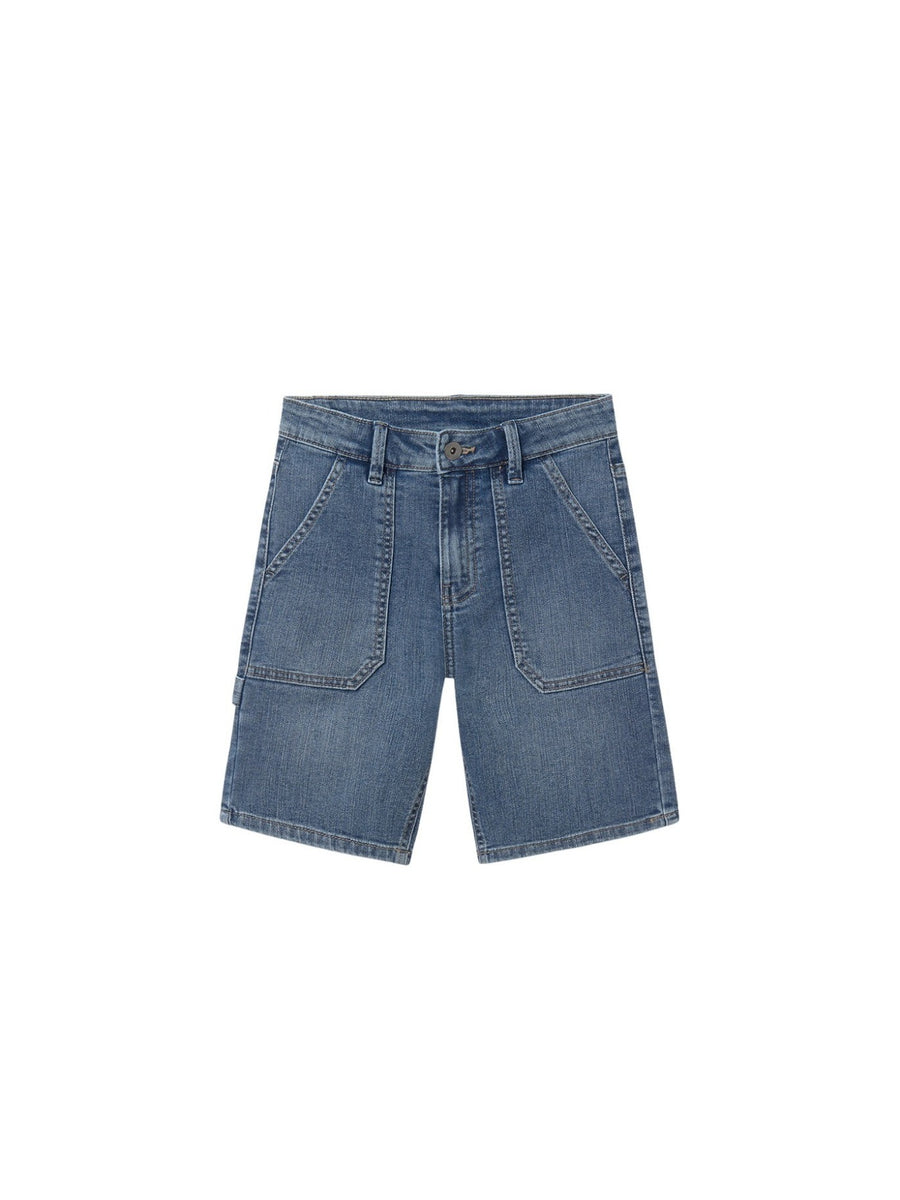 Bermuda denim worker Base (Ganga c/ Lavagem)  para Menino - Mayoral