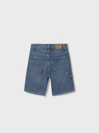 Bermuda denim worker Base (Ganga c/ Lavagem)  para Menino - Mayoral