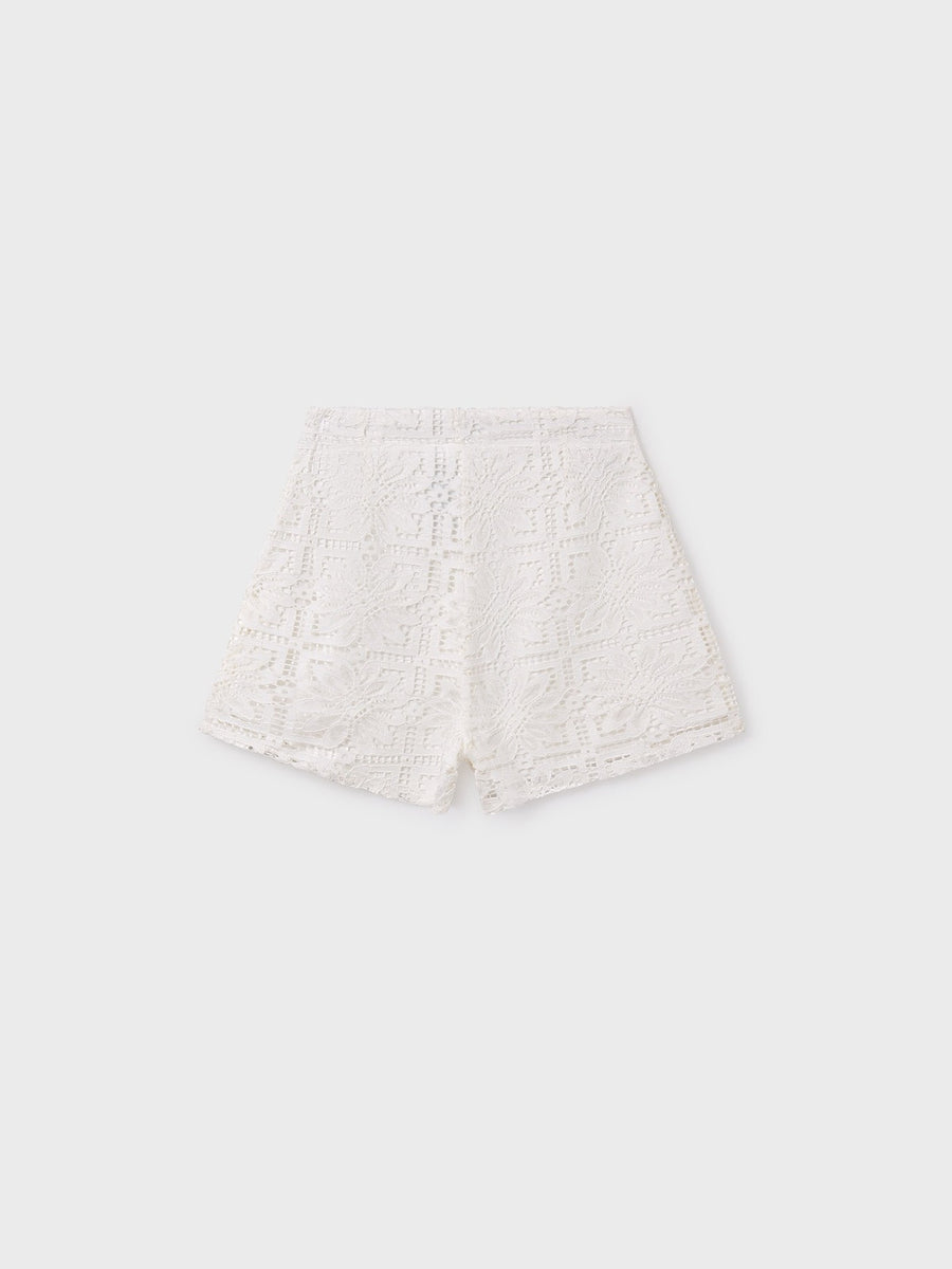 Calção Crú (Creme / Pérola)  para Menina - Mayoral