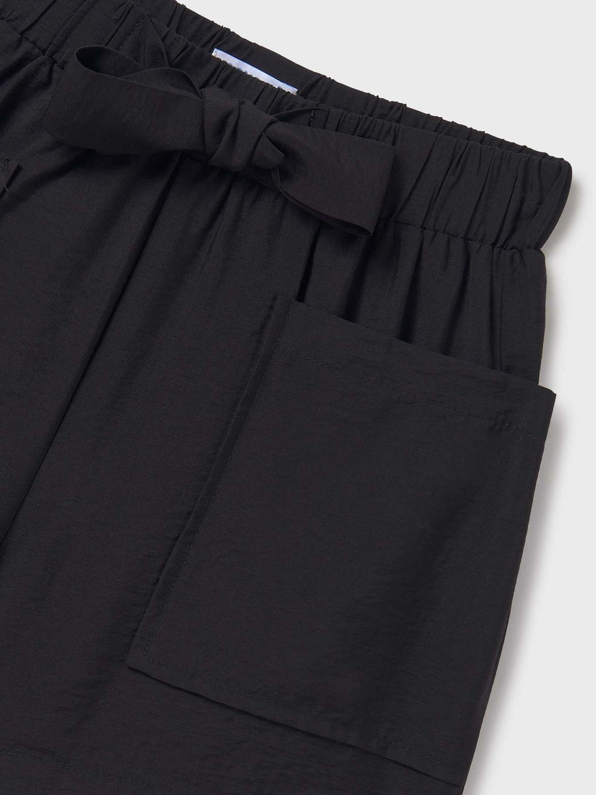 Calção bolsos Preto (Preto)  para Menina - Mayoral