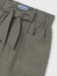 Calção bolsos Musgo (Azeitona)  para Menina - Mayoral