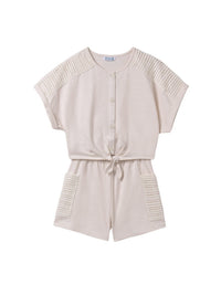 Conj.short bolsos Osso (Bege)  para Menina - Mayoral