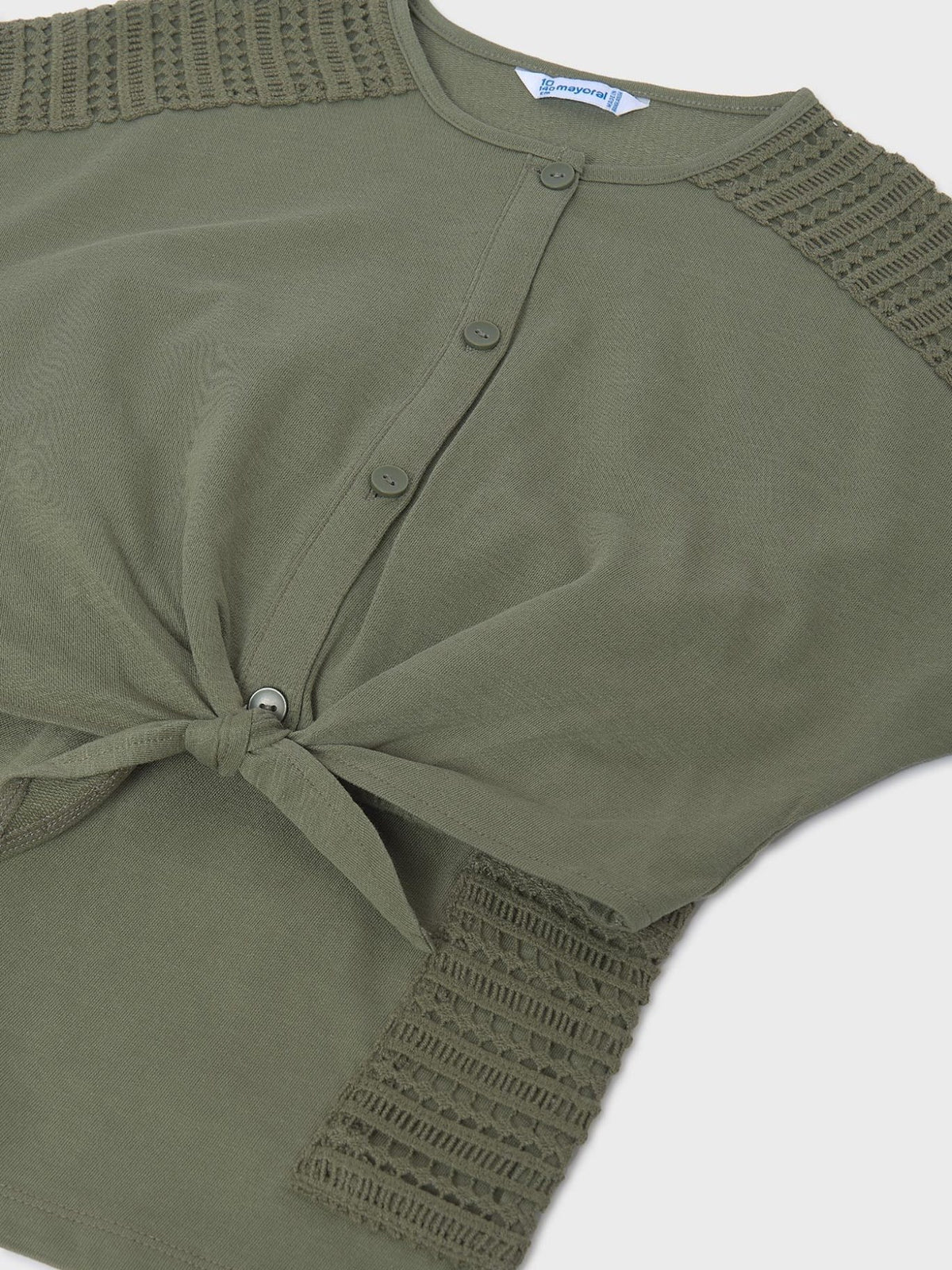 Conj.short bolsos Loureiro (Azeitona)  para Menina - Mayoral