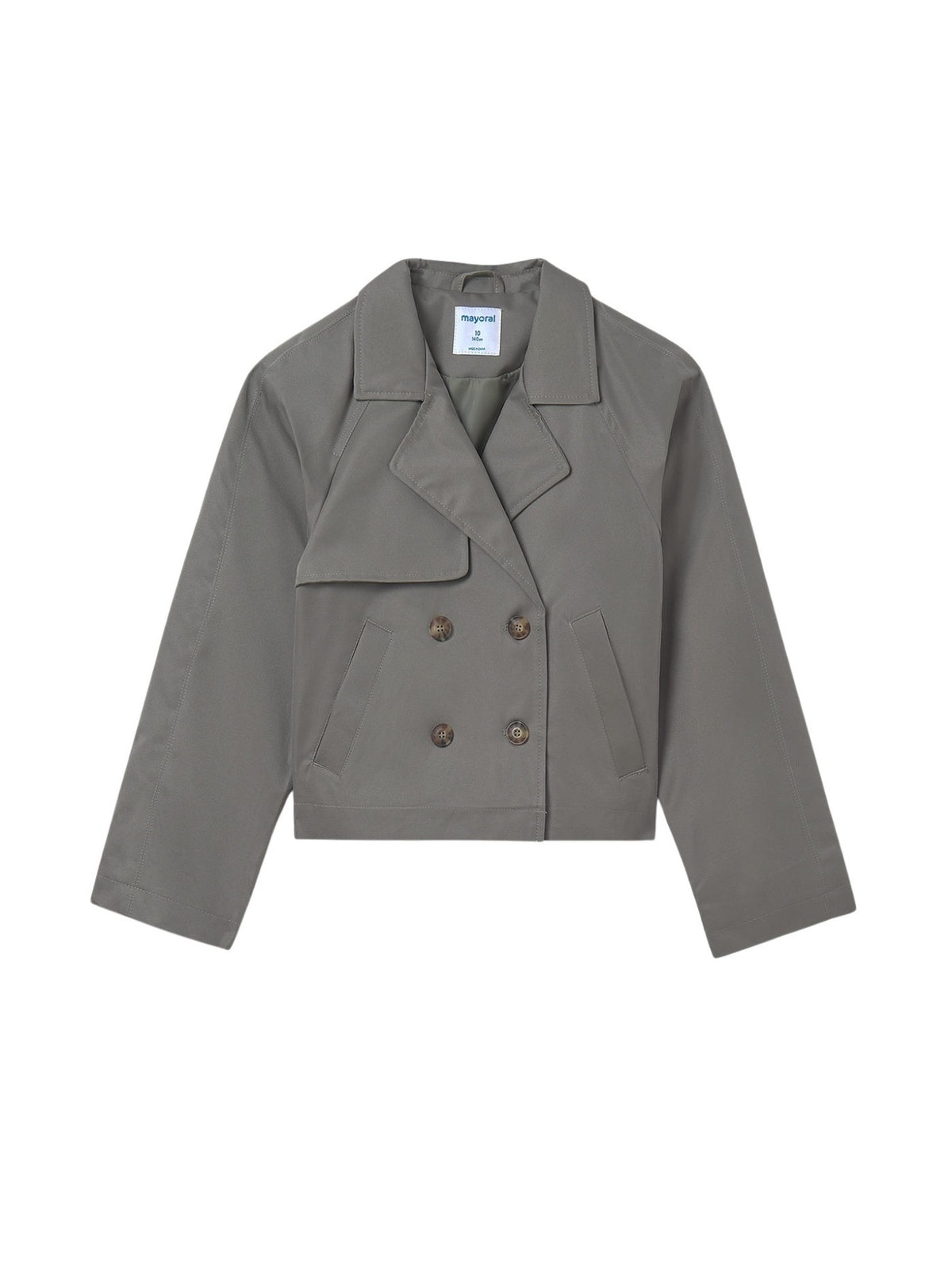 Gabardine Musgo (Azeitona)  para Menina - Mayoral
