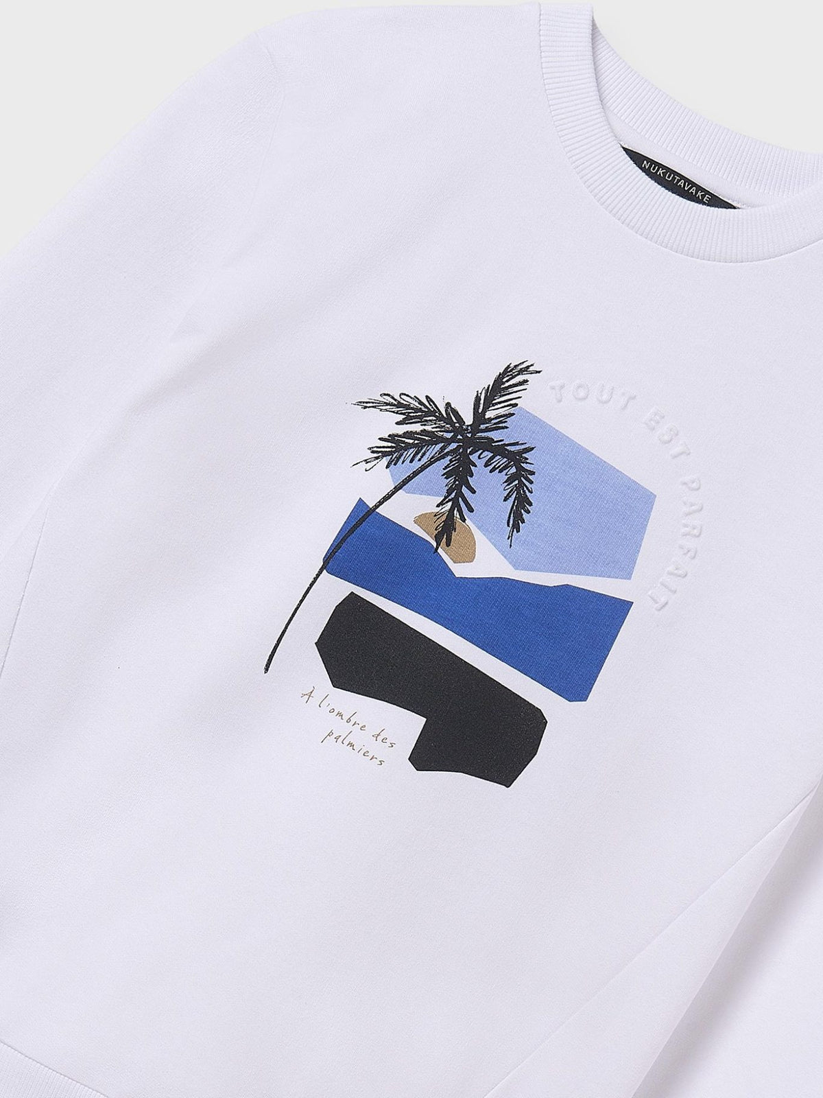 Sweat print embossed Branco (Branco)  para Menino - Mayoral