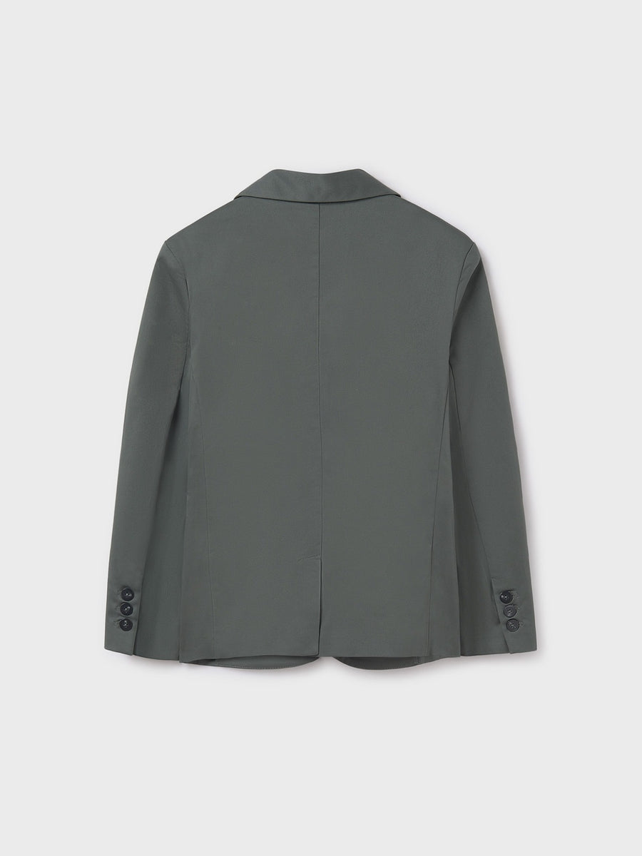 Jaqueta slim suiting Eucalipto (Verde Escuro)  para Menino - Mayoral