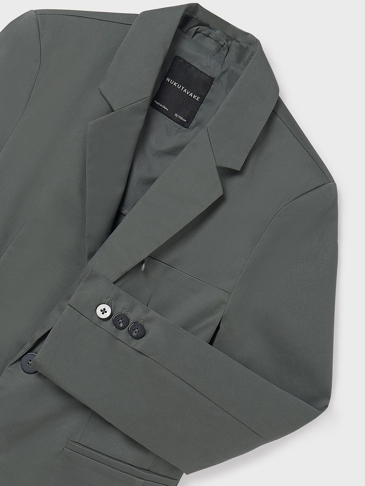 Jaqueta slim suiting Eucalipto (Verde Escuro)  para Menino - Mayoral