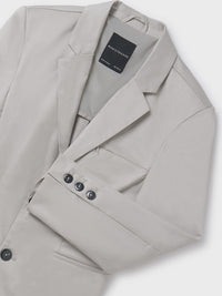 Jaqueta slim suiting Osso (Bege)  para Menino - Mayoral