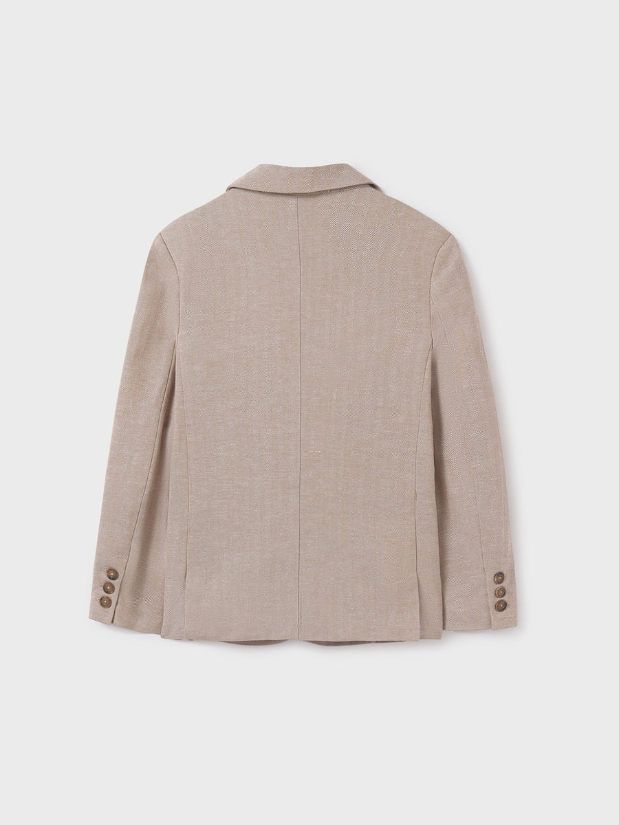 Jaqueta natural suiting Camel (Castanho Claro)  para Menino - Mayoral