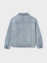 Blusão denim trucker Bleach (Ganga c/ Lavagem)  para Menino - Mayoral