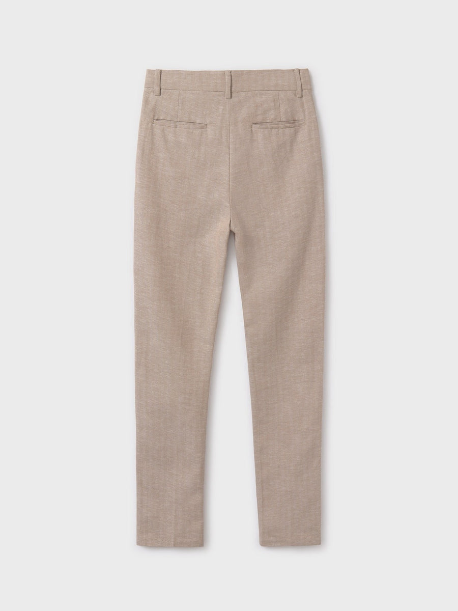 Calça natural suiting Camel (Castanho Claro)  para Menino - Mayoral