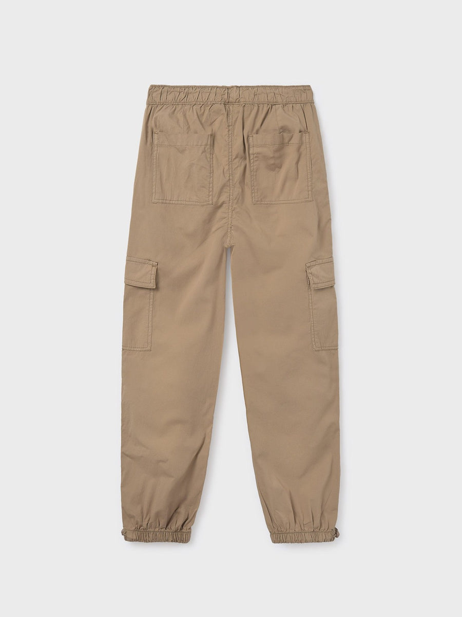 Calça paraquedas Camel (Castanho Claro)  para Menino - Mayoral