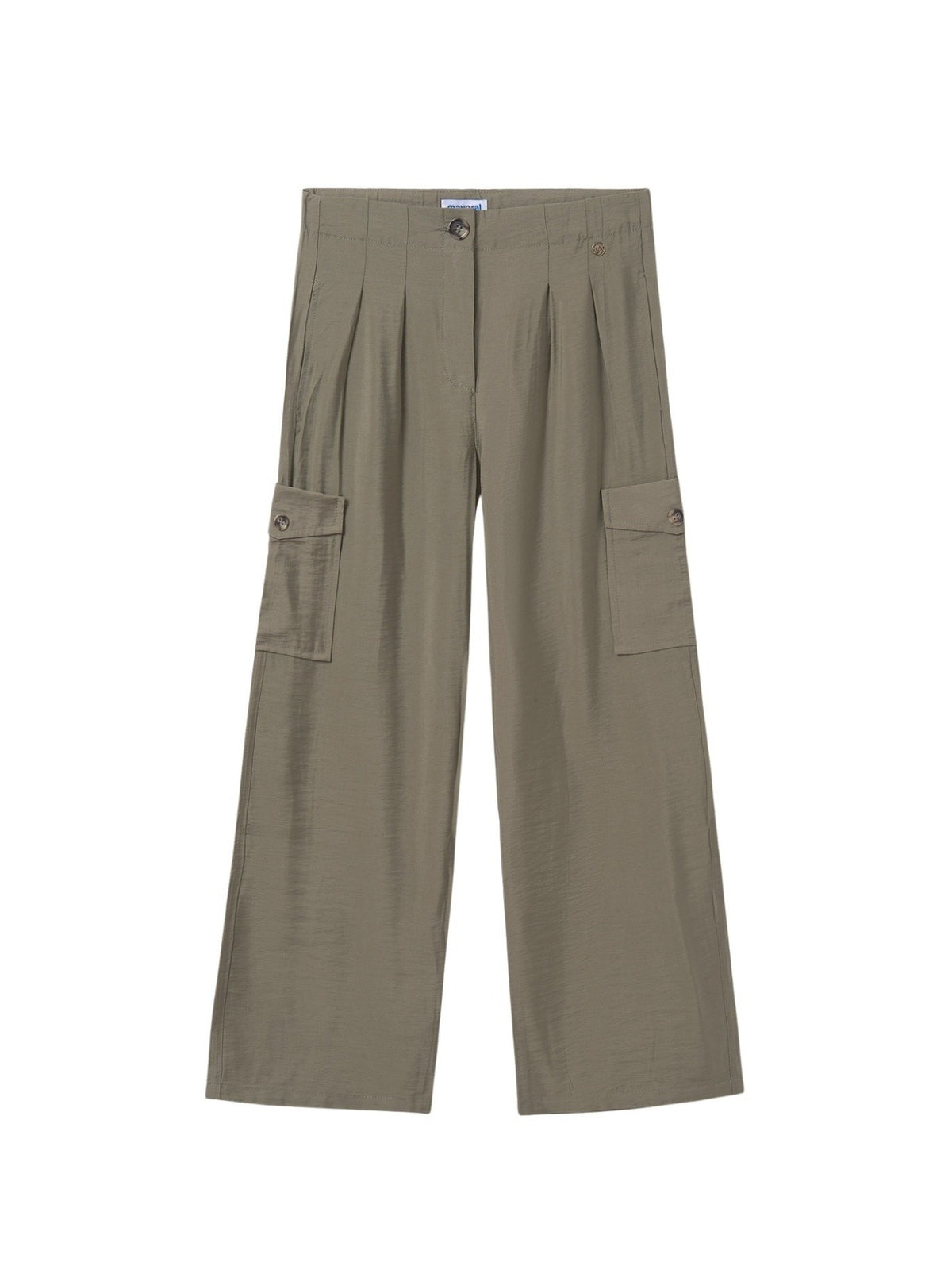 Calça fluida Musgo (Azeitona)  para Menina - Mayoral