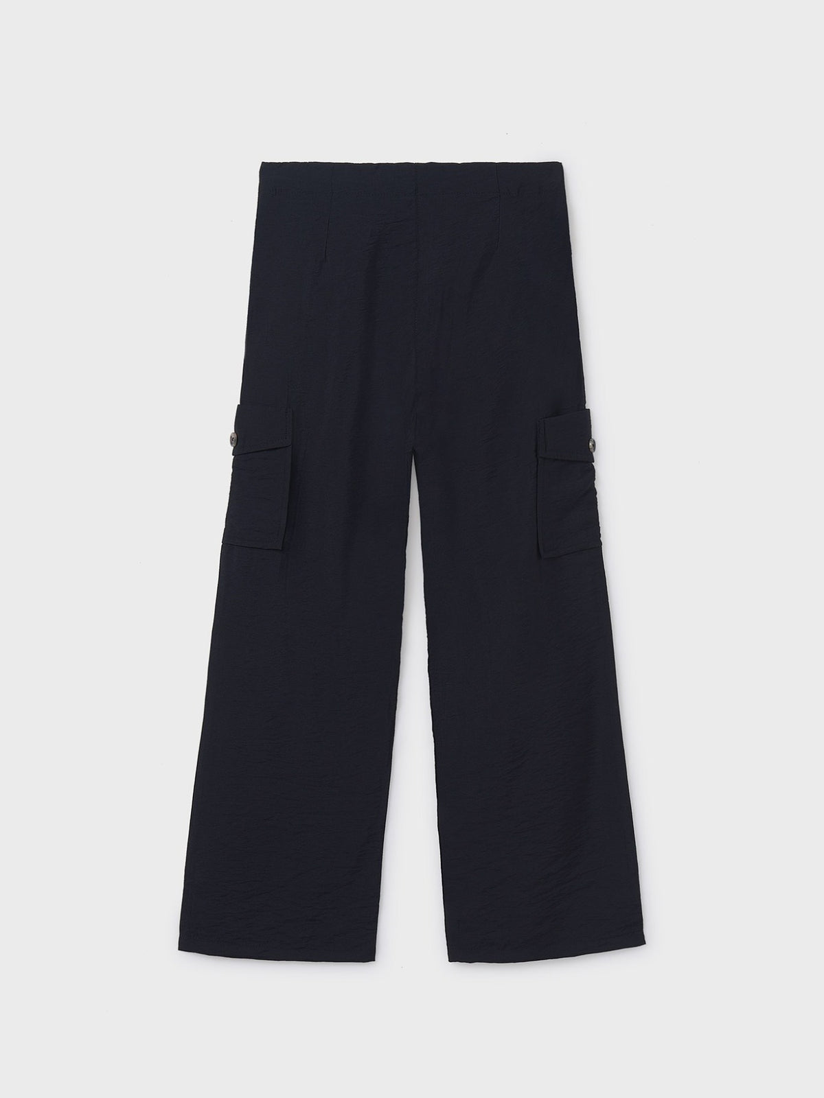Calça fluida Preto (Preto)  para Menina - Mayoral