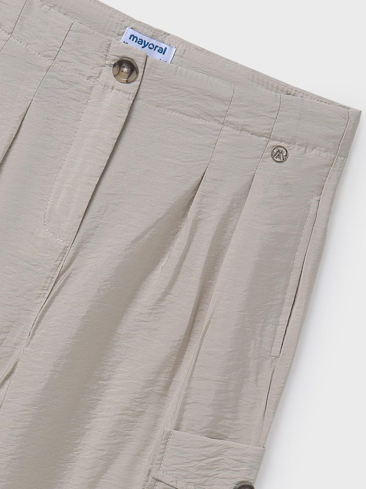 Calça fluida Areia (Bege)  para Menina - Mayoral