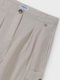 Calça fluida Areia (Bege)  para Menina - Mayoral