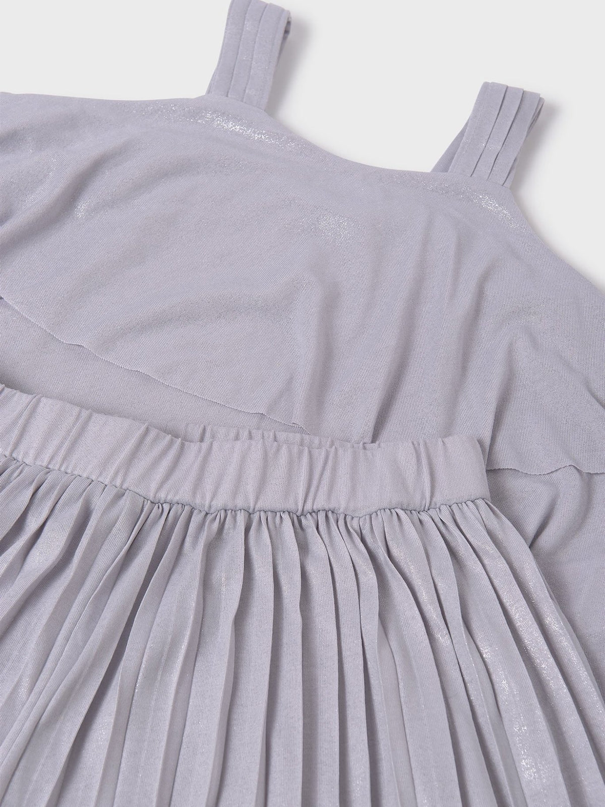 Conj. calça plissada Prata (Cinza Claro)  para Menina - Mayoral