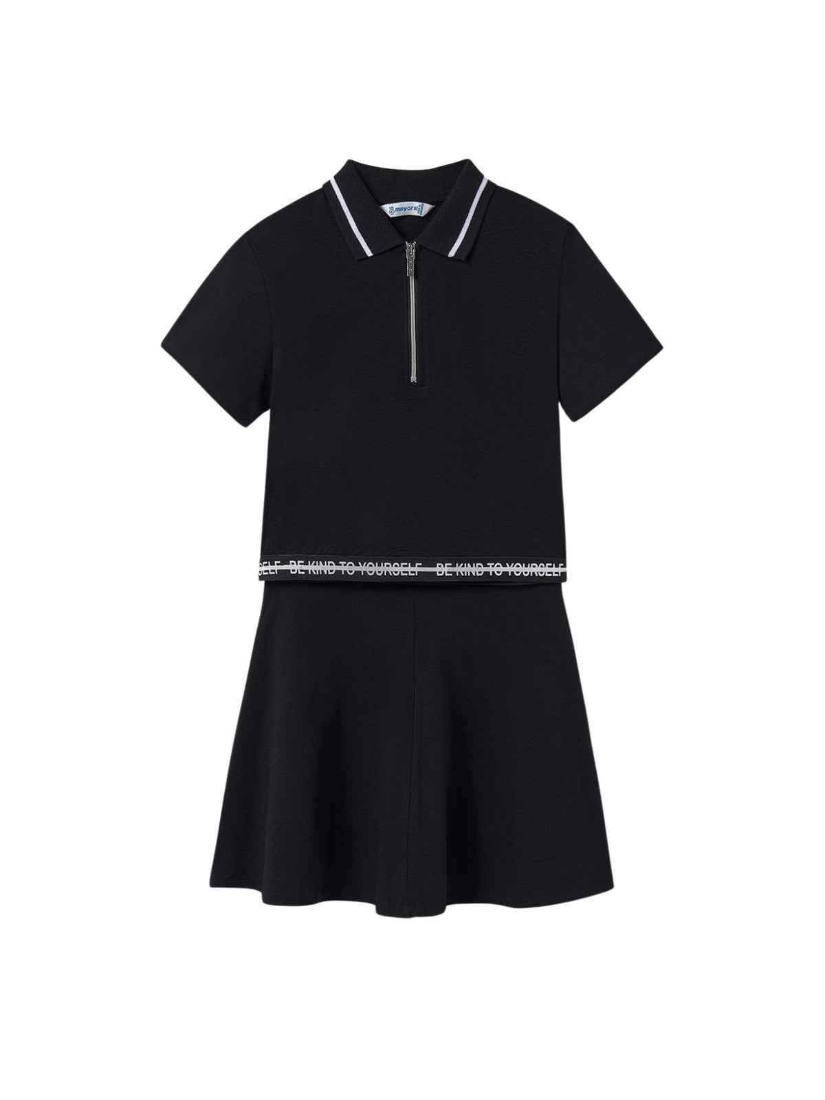 Conj. saia Preto (Preto)  para Menina - Mayoral
