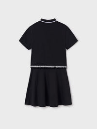 Conj. saia Preto (Preto)  para Menina - Mayoral