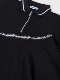 Conj. saia Preto (Preto)  para Menina - Mayoral
