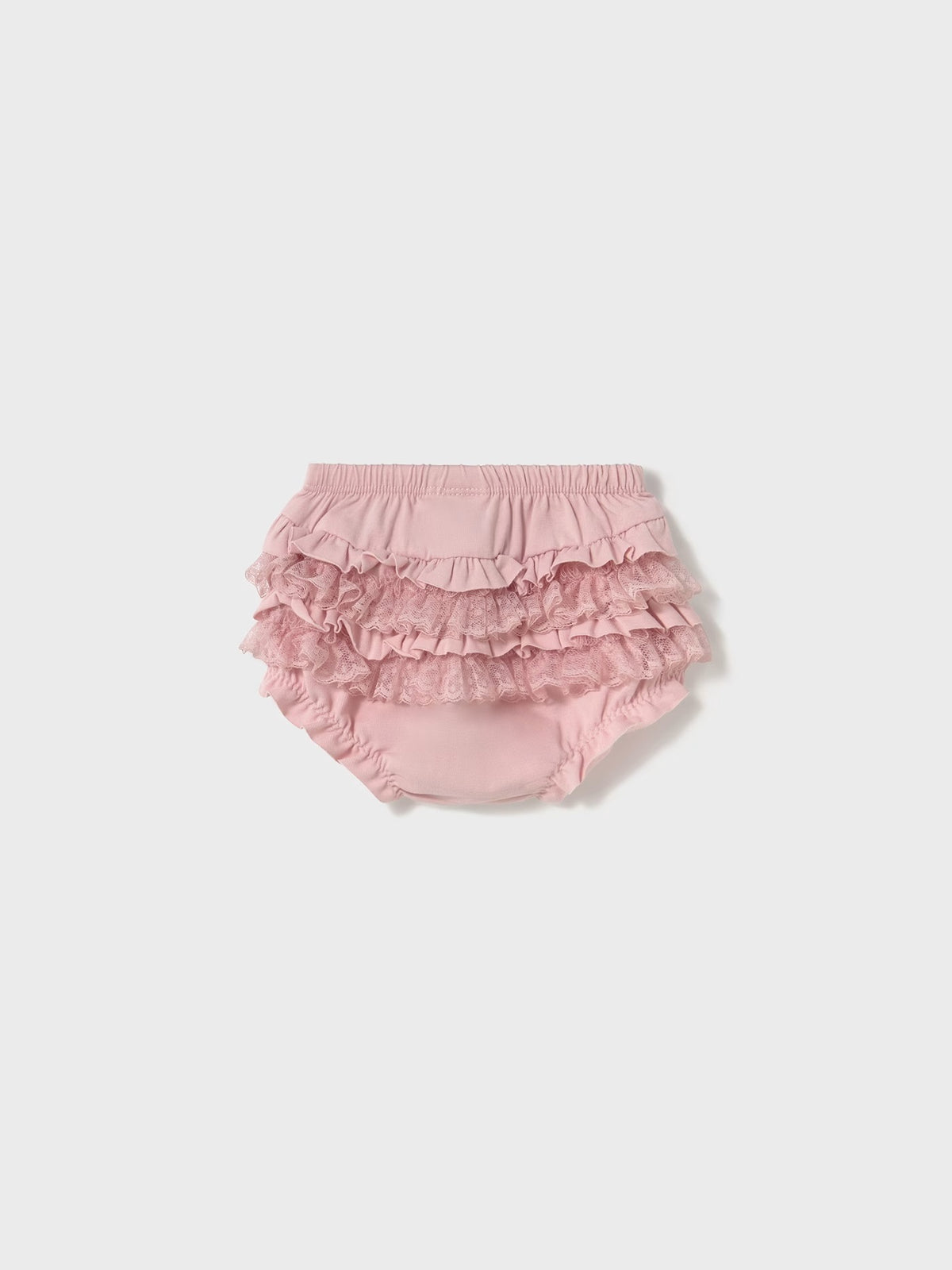 Cuequita folhos  (Rosa Bébé)  para Bebé Menina - Mayoral