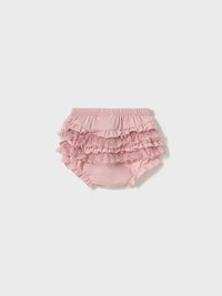 Cuequita folhos  (Rosa Bébé)  para Bebé Menina - Mayoral
