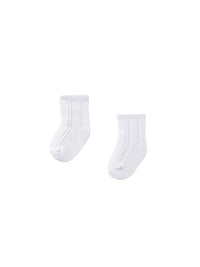 Pack 2 soquetes Branco (Branco)  para Bebé Menino - Mayoral