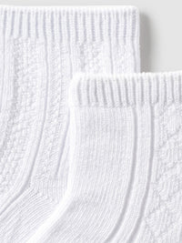 Pack 2 soquetes Branco (Branco)  para Bebé Menino - Mayoral