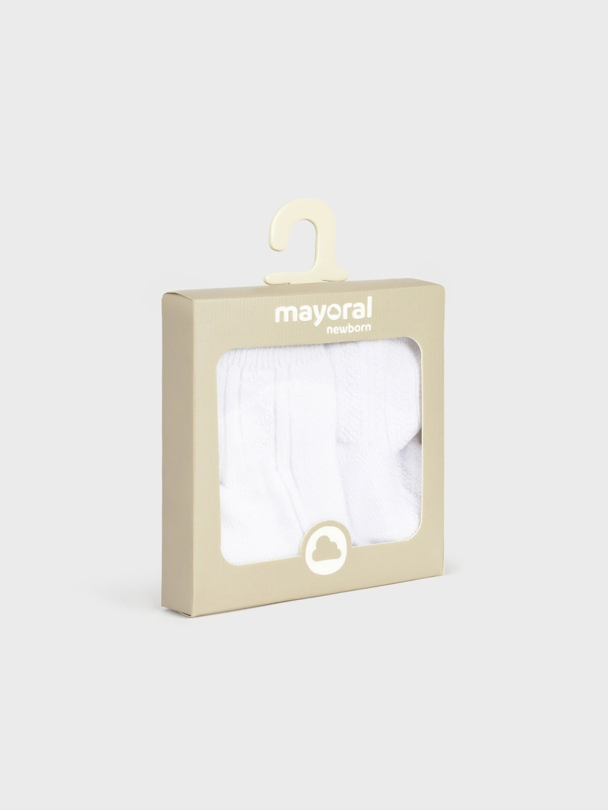 Pack 2 soquetes Branco (Branco)  para Bebé Menino - Mayoral