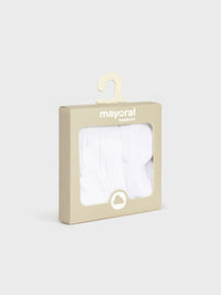 Pack 2 soquetes Branco (Branco)  para Bebé Menino - Mayoral