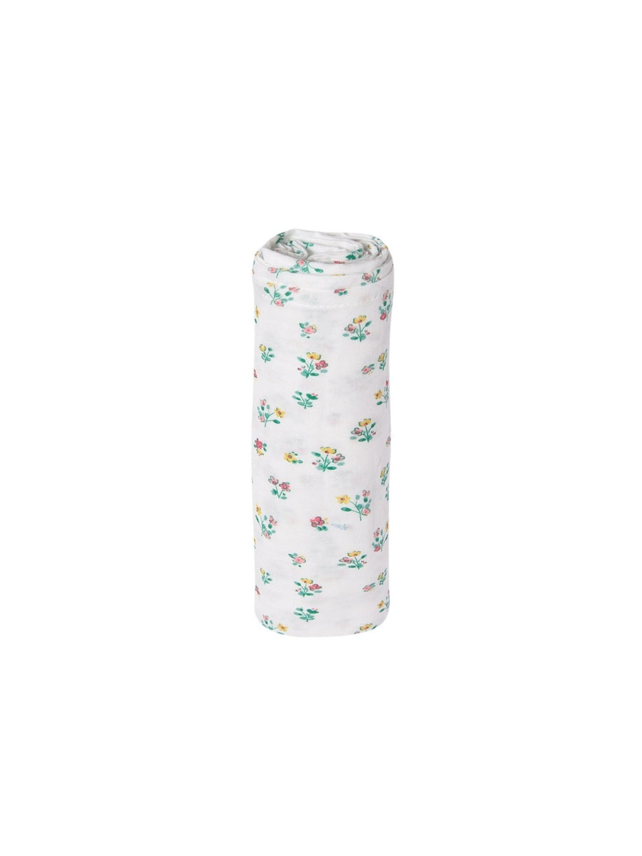 Fralda gase bambu grande Azul jade (Verde seco)  para Bebé Menina - Mayoral