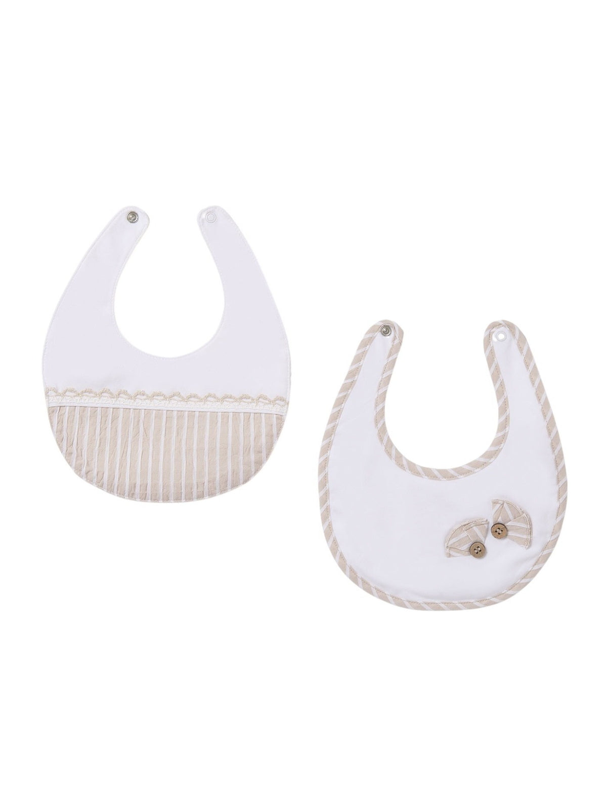 Set 2 babetes Raiz (Bege)  para Bebé Menina - Mayoral
